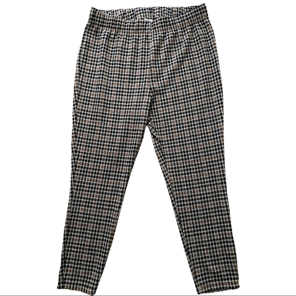ADDITION ELLE PLAID PANTS